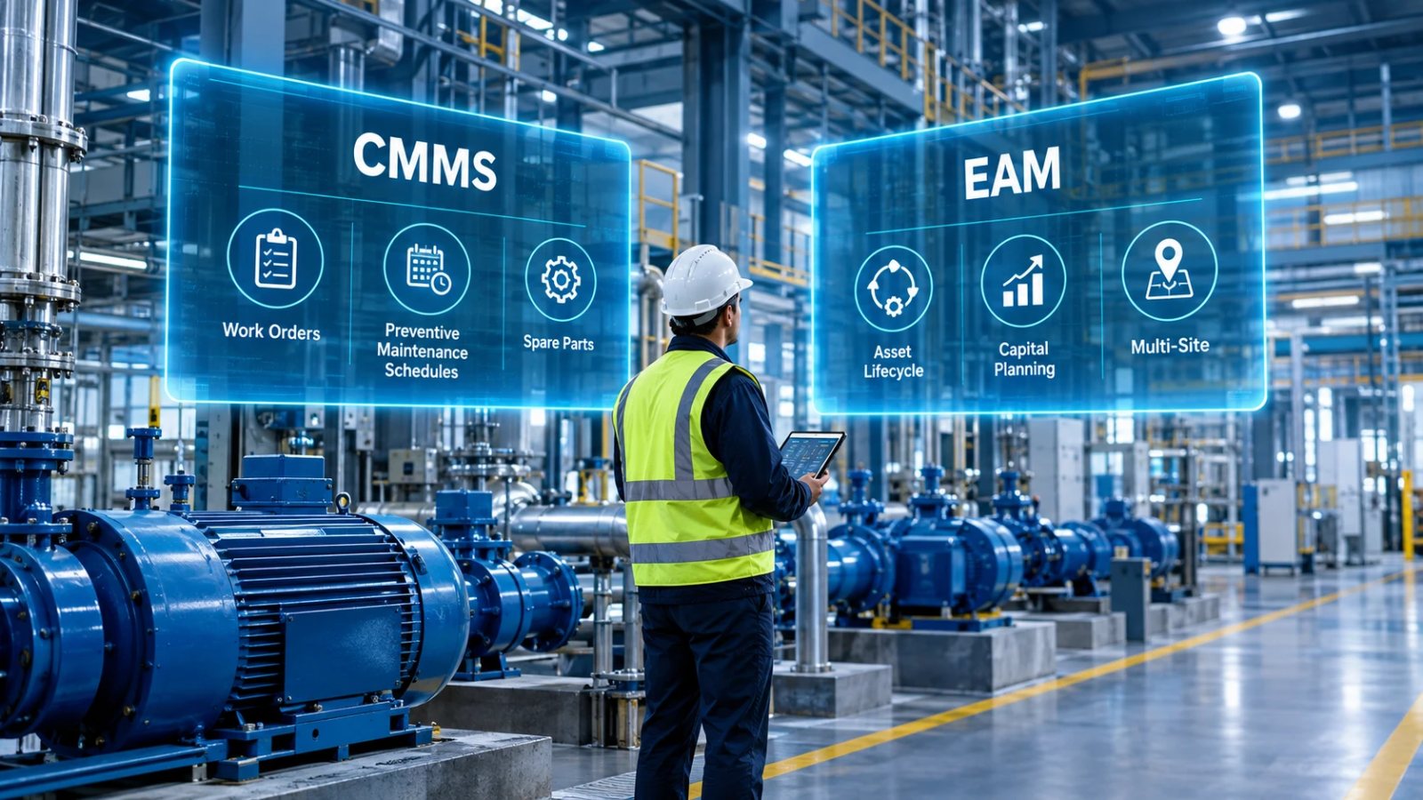 CMMS vs. EAM: which does your plant actually need?