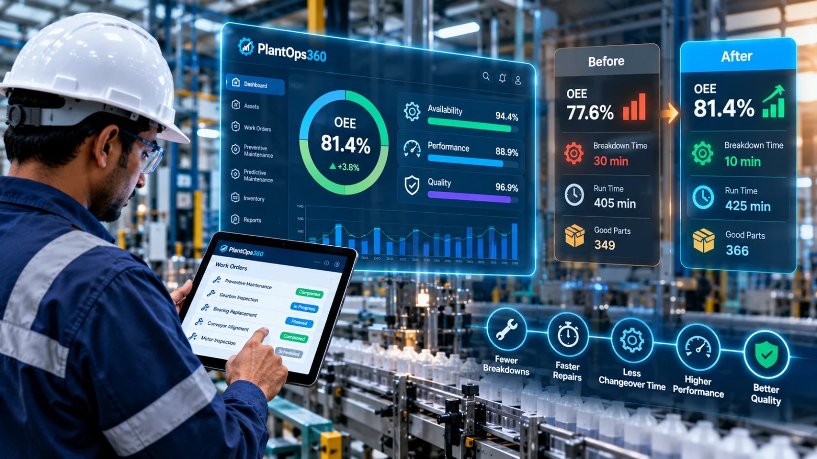 How to Improve OEE Through Maintenance